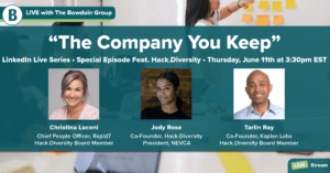 LinkedIn Live Series - The Company We Keep - Social Asset