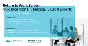 Return to Work Safely Guidance